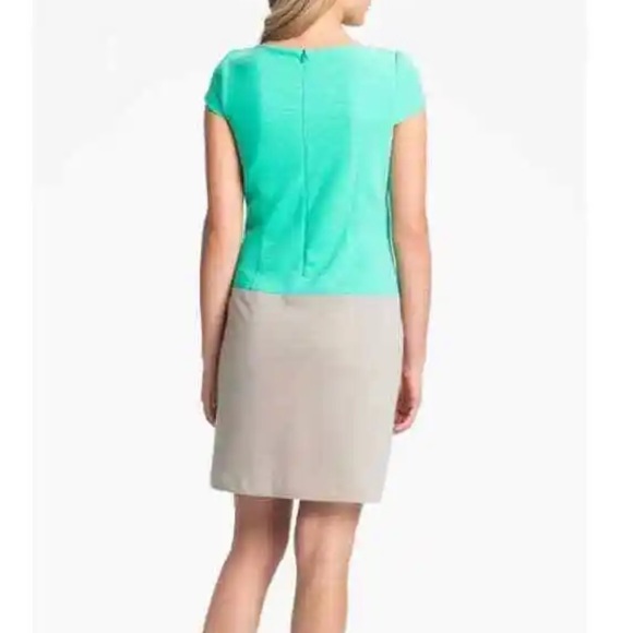 Eliza J Colorblock Shift Dress. Size 6 - Picture 2 of 10